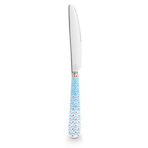 Nůž Floral Modrá - 21.5 cm