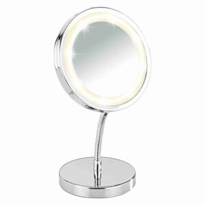 WENKO LED stojící zrcadlo BROLO bílé 13x16,5x15 cm