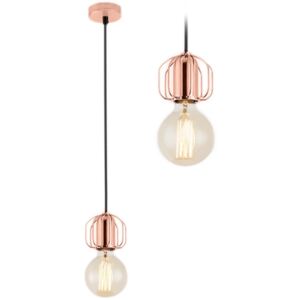 TOOLIGHT Jednoduchá stropní lampa - Růžově zlatá - LOFT APP594-1CP