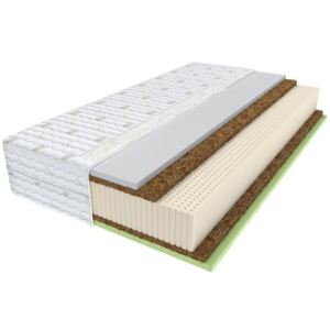 DOBRESNY Latexová matrace ELPASO s pěnou Convoluted rolls latex a kokosem Rozměry matrace: 90x200