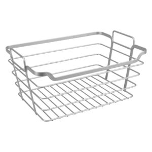 Ocelový koupelnový košík Metaltex Basket