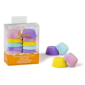 Košíčky na muffiny mini pastelové 200ks 3,2x2,2cm Decora