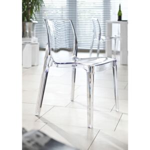 SALESFEVER Designová plastová židle, Vemzu - sleva 10% (kód EXTRA 10)