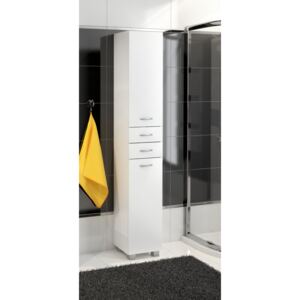 Smartshop Koupelnová skříňka vysoká NEJBY C30, bílá