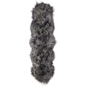 ARCTIC FUR Koberec, islandská ovce, 2 kůže, 185x70 cm, ocelově šedá