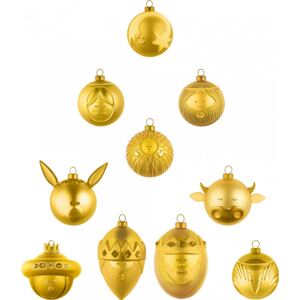Alessi designové vánoční ozdoby Palle Presepe (10 kusů)