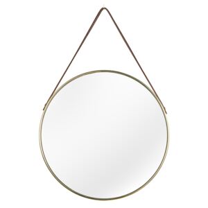 Noble Home Nástěnné zrcadlo PORTIO, 45 cm, zlatá
