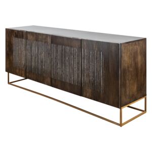 Noble Home Komoda Xago, 177 cm, mango, achát