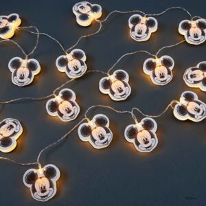 Butlers DISNEY LED Papírový světelný řetěz Mickey 20 světel