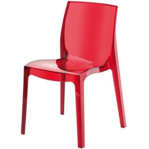 Židle Femme Fatale (červená), polykarbon