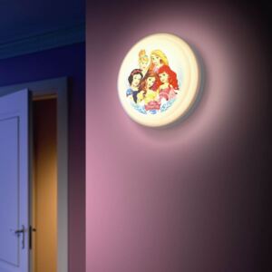 Dětské stropní / nástěnné LED svítidlo Disney PRINCEZNY Philips PRINCESS 7188428P0