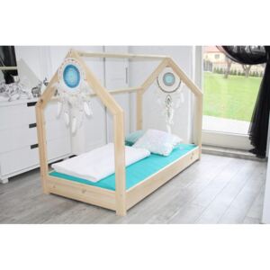 Dětská postel Bianco 80 x 160 cm - bezbarvý