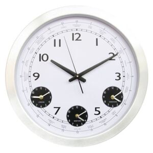 Nástěnné hodiny Timelife 45cm bílá