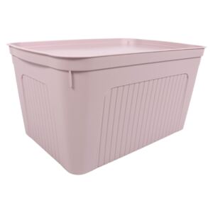 Úložný plastový box růžový 25 L
