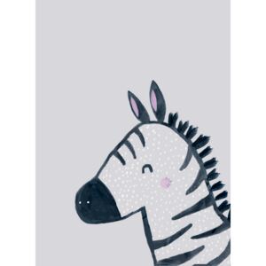 Ilustrace Inky zebra, Laura Irwin