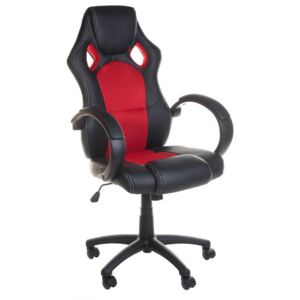 Kancelářská / Herní židle MONAKO - červená