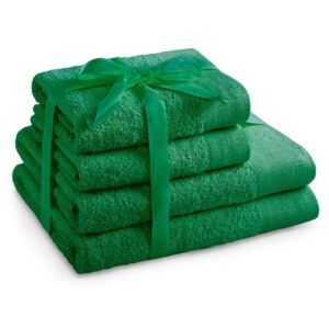 Amelia Home Sada bavlněných ručníků AmeliaHome AMARI zelená