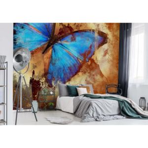 GLIX Fototapeta - Butterfly Art Vliesová tapeta - 250x104 cm