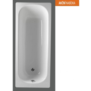 Olsen Spa Plechová vana Ferrara - 1700 x 700 mm, objem 170 l, plastové OLVFER17+OLVFERNOZP