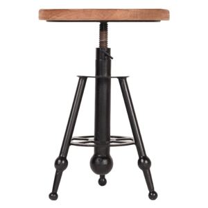 Barová stolička z mangového dřeva LABEL51 Solid