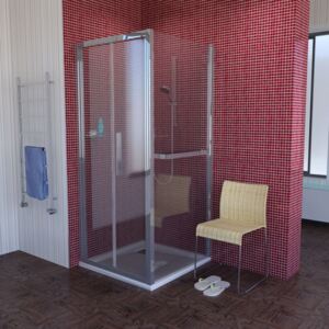 POLYSAN LUCIS LINE sprchová boční stěna 900mm, čiré sklo ( DL3415 )