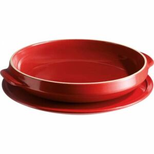 Set "Tarte Tatin" - granátová - Emile Henry