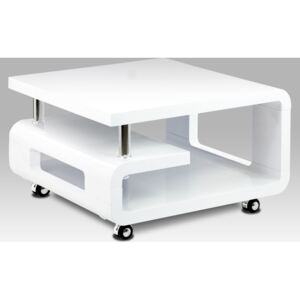 Dalenor Konferenční stolek na kolečkách Teodor, 70 cm, bílá Barva: Bílá