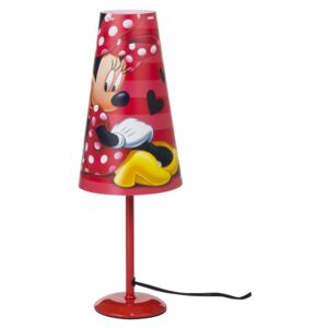 Eli Stolní lampička / lampa Myška Minnie s cilindrem výška 38cm červená