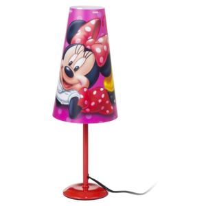 Eli Stolní lampička / lampa Myška Minnie s cilindrem výška 38cm růžová