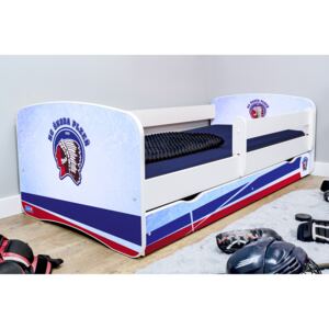 All Meble Dětská hokejová postel - HC Škoda Plzeň Varianta: 180x80 cm
