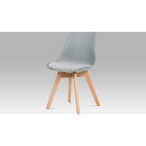 Dalenor Jídelní židle Kim (SET 4 ks), šedá Barva: šedá