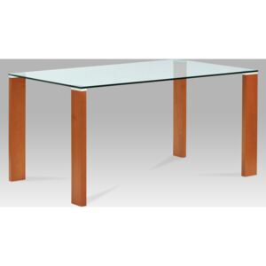Dalenor Jídelní stůl Pierre, 150 cm, třešeň Barva: třešeň / bílá