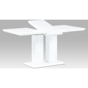Dalenor Jídelní stůl rozkládací Nevada, 160 cm, bílá Barva: Bílá