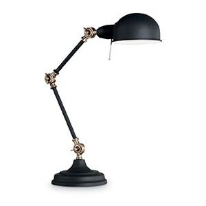 Stolní lampa Ideal Lux Truman TL1 145204 1x60W E27 - retro lampa / šedá barva