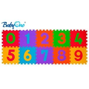 BabyOno Pěnové puzzle - Čísla - 10ks