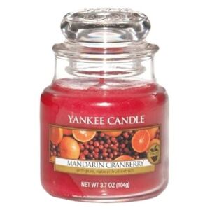 Vonná svíčka Yankee Candle Mandarin Cranberry, malá