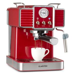Klarstein Gusto Classico, espresso kávovar, 1350 W, tlak 20 bar, nádrž na vodu: 1,5 litru