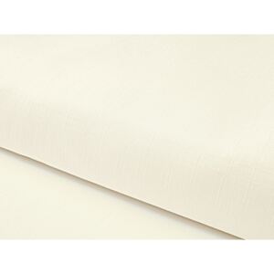 Škodák Dekorační polyesterová látka s teflonovou úpravou vzor LEN PETF-1012 vanilková - šířka 150cm