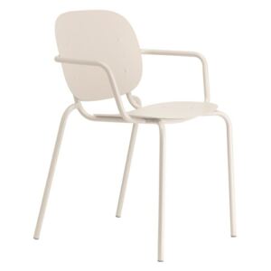 Židle SCAB SI-SI s područkami bílá