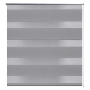 Roleta den a noc - Zebra - Twinroll - šedá | 60x120 cm