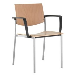 LD SEATING židle SEANCE 092-N1 BR-N1, kostra černá