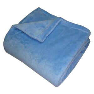 Super soft deka Dadka modrá 150x200 cm