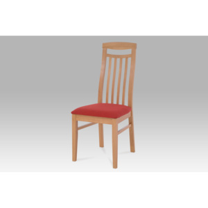 Jídelní židle dřevěná dekor buk S PODSEDÁKEM NA VÝBĚR BE810 BUK3