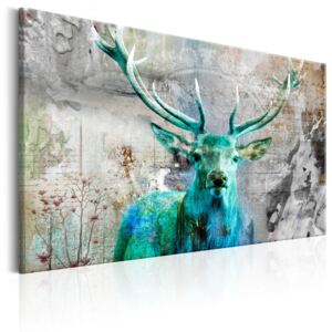 Obraz - Green Deer 120x80