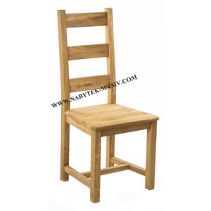 Masivní dubová židle Ladder Back