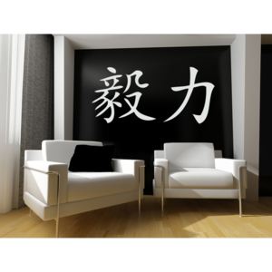 Čínské symboly Odvaha 260 x 120 cm