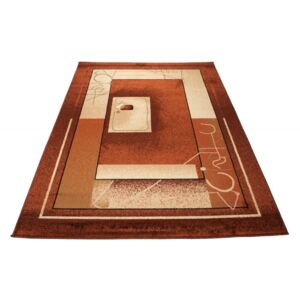 Kusový koberec DORIAN 0646A světle hnědý Rozměr: 60x100 cm
