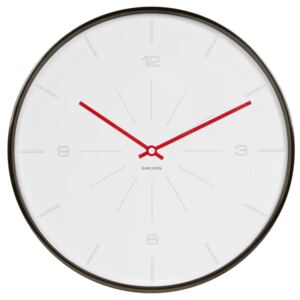 Nástěnné hodiny SLIM White 40 cm bílé - Karlsson