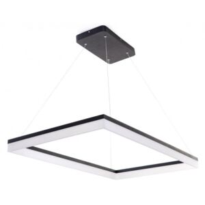 LED závěsné stropní svítidlo Ledko Ondaren Quadr LEDKO/00289 1X66W - černé
