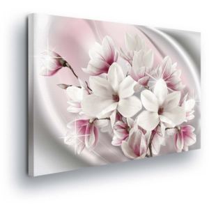 GLIX Obraz na plátně - Magická Růžová Kytice 100x75 cm